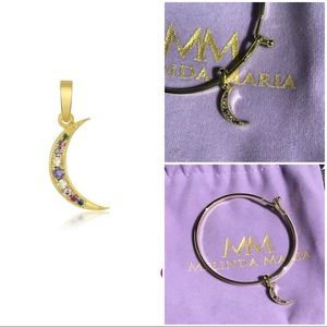 🟣Melinda Maria Icons Bangle & Charm NEW🟣